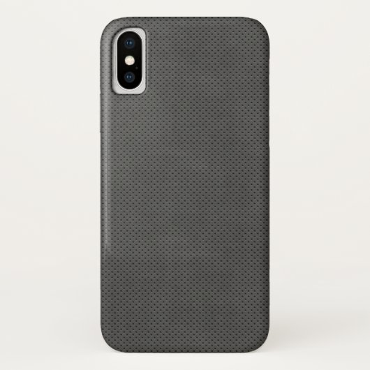 Porous Dark Metal Micro Muster Case-Mate iPhone Hülle (Rückseite)