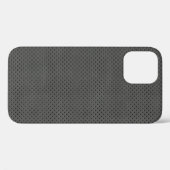 Porous Dark Metal Muster Design Case-Mate iPhone Hülle (Rückseite (Horizontal))