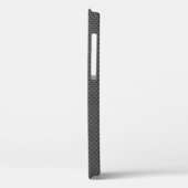 Porous Dark Metal Muster Design Case-Mate iPhone Hülle (Rückseite / Links)