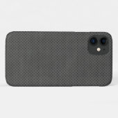 Porous Dark Metal Muster Design Case-Mate iPhone Hülle (Rückseite (Horizontal))