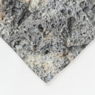 Porous Stone Gefülltes Muster Fleecedecke