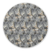 Porous Stone | Gefülltes Muster | Keramikknauf (Vorderseite)