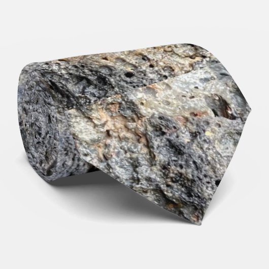 Porous Stone | Gefülltes Muster | Krawatte (Gerollt)