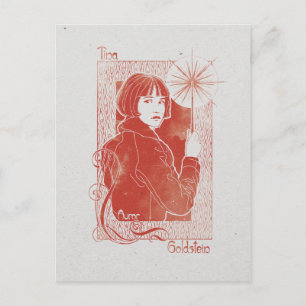 PORPENTINA GOLDSTEIN™ Illustration Postkarte