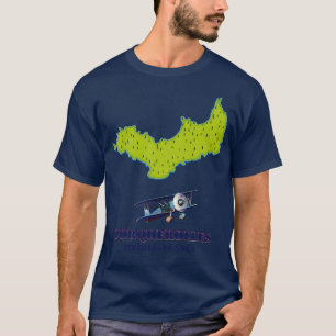 Porquerolles Frankreich Insel Reiseplan T-Shirt