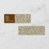 Porridge Mini Visitenkarte (Vorne/Hinten)