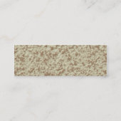 Porridge Mini Visitenkarte (Rückseite)