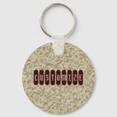 Porridge - Vorlage Schlüsselanhänger (Vorderseite)