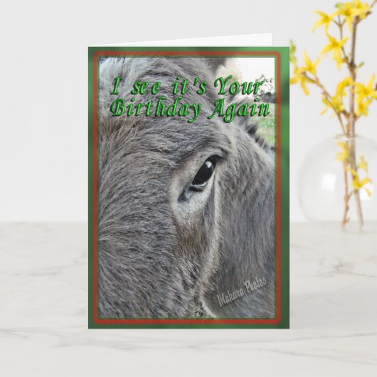 Porscha Birthday Karte (Gelbe Blume)