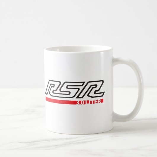 Porsche 1973 Carrera RSR 3,0-Liter-Tasse Kaffeetasse (Rechts)
