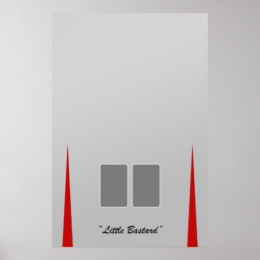 Porsche 550 Spyder Poster (Vorne)