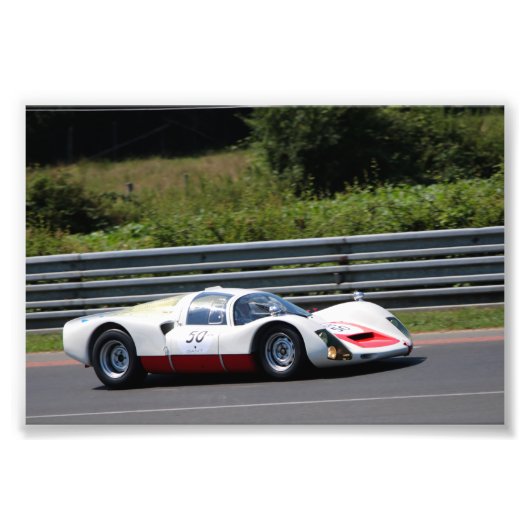 Porsche 906 Carrera 6 Le Mans Classic 2018 Fotodruck (Vorne)