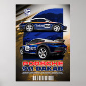 PORSCHE 911 DAKAR POSTER (Vorne)