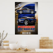 PORSCHE 911 DAKAR POSTER (Küche)