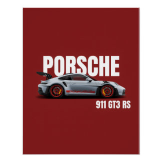 Porsche 911 GT3 RS Poster