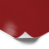 Porsche 911 GT3 RS Poster (Ecke)