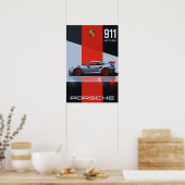 Porsche 911 GT3 RS - Präzision in Bewegung" 🚗 Poster (Küche)