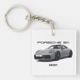 Porsche 911 GTS 2026 Keychain (PERSONALIZED) 992.2 Schlüsselanhänger