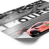 Porsche 911 RSR 24 Stunden von Le Mans 2018 Fotodruck (Ecke)