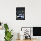Porsche 911 RSR no93 24 Stunden von Le Mans 2019 Poster (Heimbüro)