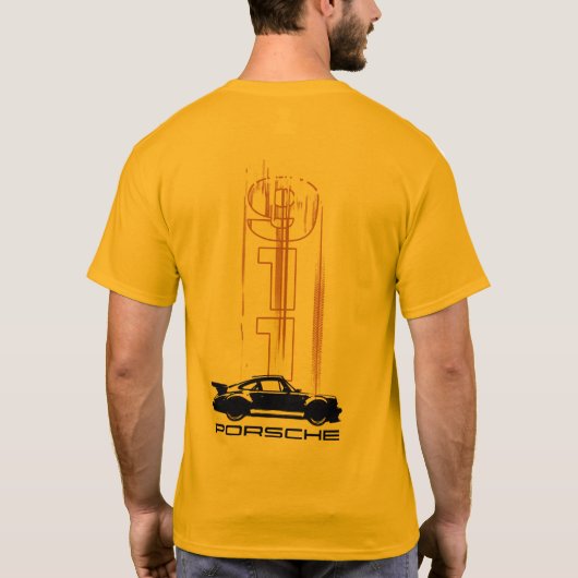 PORSCHE 911  T-Shirt (Rückseite)