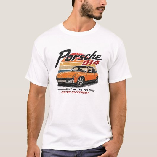 Porsche 914 Klassiker T-Shirt (Vorderseite)