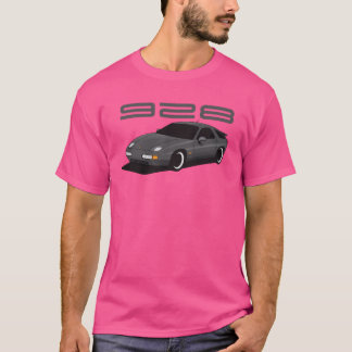 Porsche 928 Illustration grau Premium T-Shirt