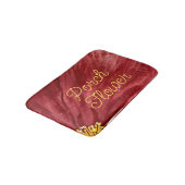 Porsche Blume / Original / Badematte (Schrägansicht)