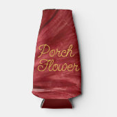 Porsche Blume / Original / Flaschenkühler (Vorderseite)