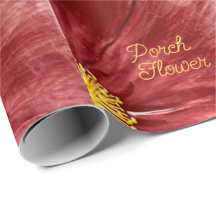 Porsche Blume / Original / Geschenkpapier