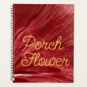 Porsche Blume / Original / Planer (Vorderseite)
