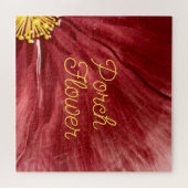 Porsche Blume / Original / Puzzle (Horizontal)