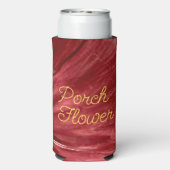 Porsche Blume / Original / Selters Dosenkühler (Seltzer Rückseite)