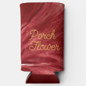 Porsche Blume / Original / Selters Dosenkühler (Vorderseite)