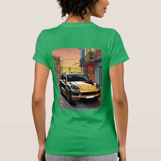 Porsche Cayenne T-Shirt (Rückseite)