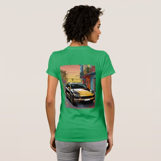 Porsche Cayenne T-Shirt (Schwarz voll)