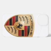 Porsche Logo iPhone Case – Luxury Sports Car Emble iPhone Hülle (Rückseite (Horizontal))