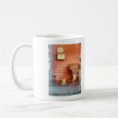 Porsche mit Brass-Wasserkocher Kaffeetasse (Links)