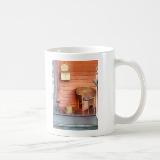 Porsche mit Brass-Wasserkocher Kaffeetasse (Rechts)