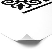 Porsche-Regeln Fotodruck (Ecke)