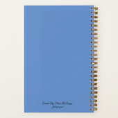 Porsche Spirit Variation | Blau | Sketch-Notebook Notizblock (Rückseite)