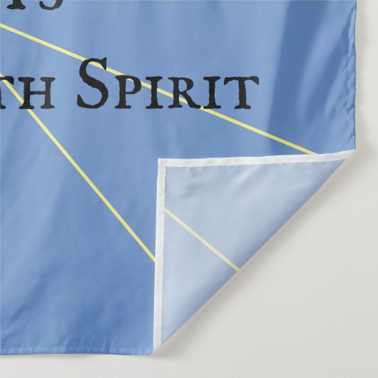 Porsche Spirit Variation | Blau | Tapestry Wandteppich (Detail)