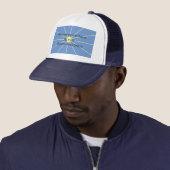 Porsche Spirit Variation | Blau | Trucker Hat Truckerkappe (Beispiel)
