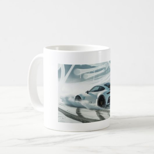 Porsche Tasse (Vorderseite Links)