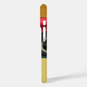 Porsche und Hund Case-Mate iPhone Hülle (Rückseite / Links)