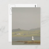 Port Appin Lighthouse Postkarte (Vorne/Hinten)