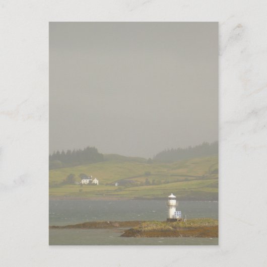 Port Appin Lighthouse Postkarte (Vorderseite)