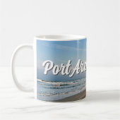 Port Aransas Beach Sunset Texas Photography Kaffeetasse (Links)