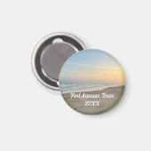 Port Aransas Beach Sunset Texas Photography Magnet (Vorderseite/Rückseite)