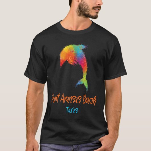 Port Aransas Beach Texas Souvenir T-Shirt (Vorderseite)